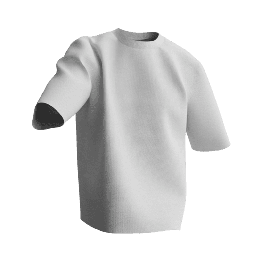 Walking T-Shirt 3D mockup preview — create custom designs with 3DMockups