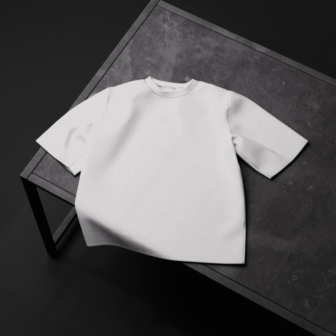 Oversized Table 3D mockup preview — create custom designs with 3DMockups